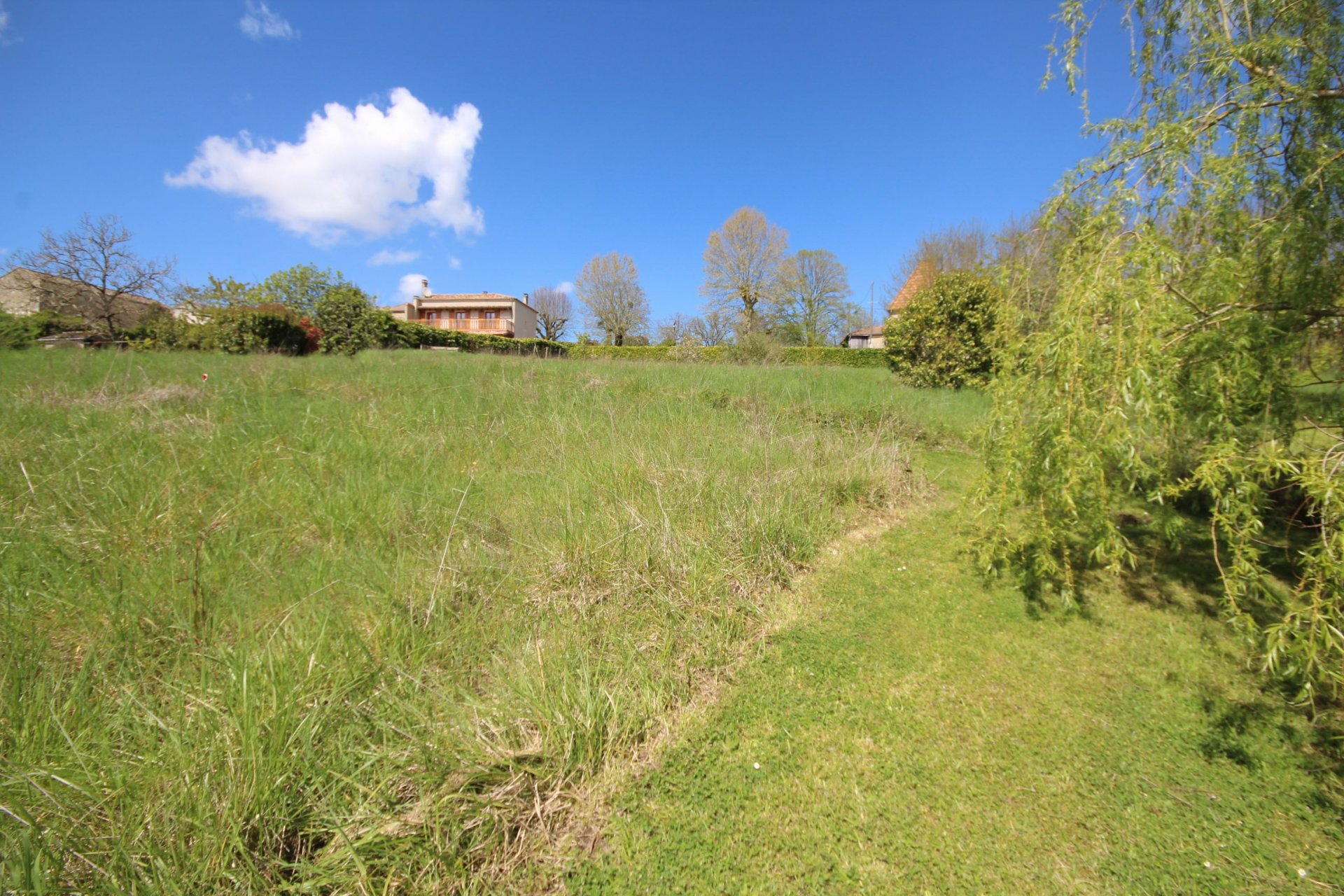 Elevated pretty plot with C.U., NouvelleAquitaine France EPBVI25860