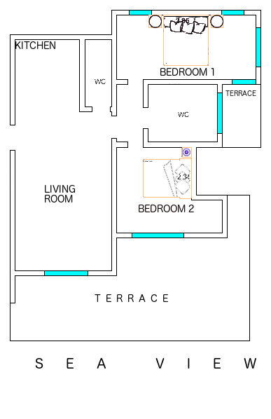 Waterfront apartments in Dobra Voda-Bar, Montenegro – MRE0020