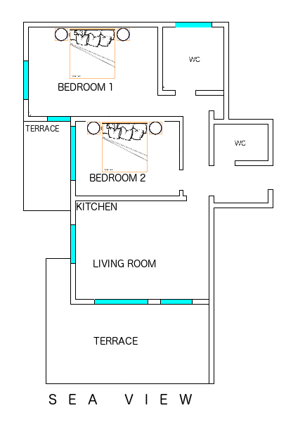 Waterfront apartments in Dobra Voda-Bar, Montenegro – MRE0020