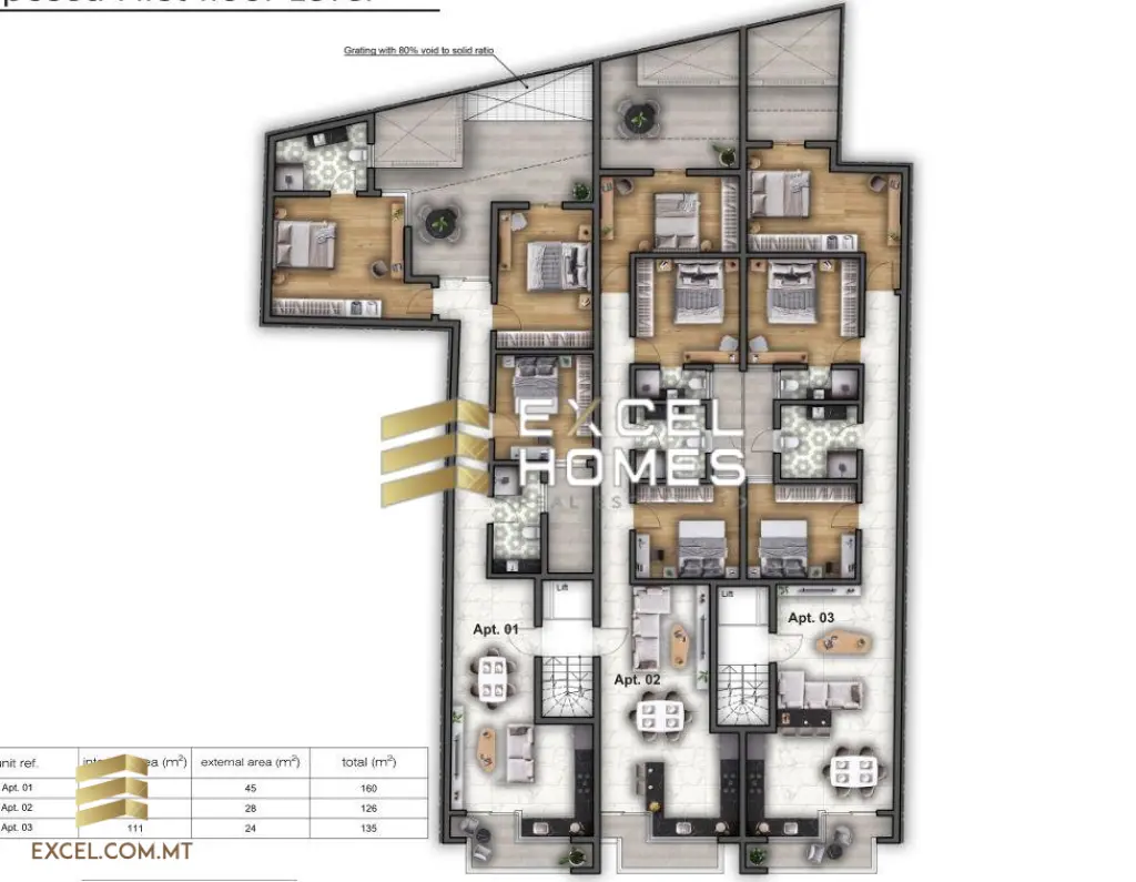 Apartment in Birkirkara, Malta – 53765
