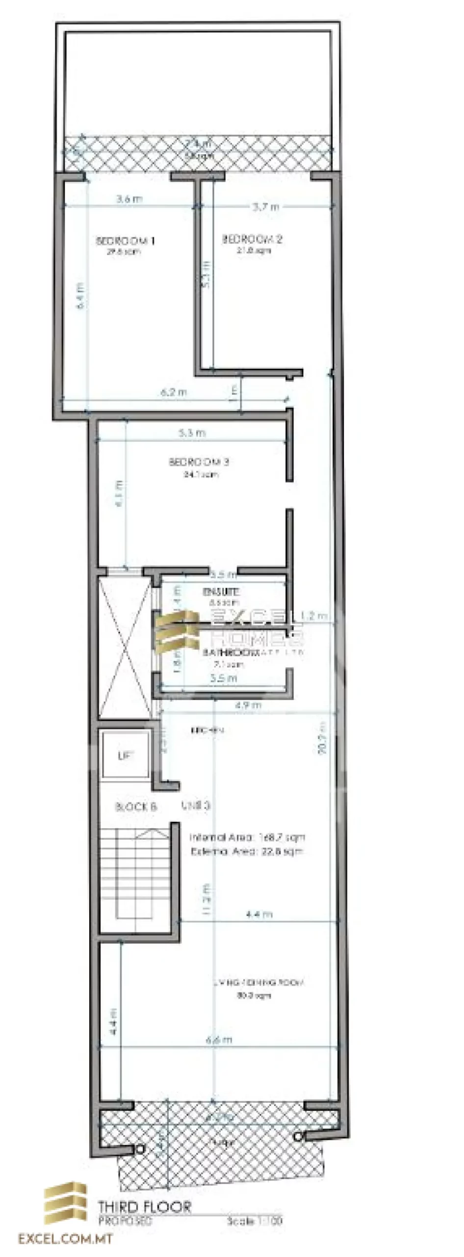 3 bedroom Apartment in Rabat (Victoria Gozo), Malta – 27427