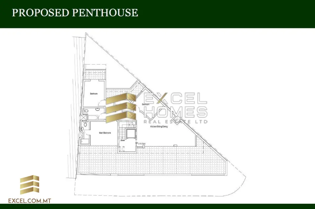 3 bedroom Penthouse in Swieqi, Malta – 6469