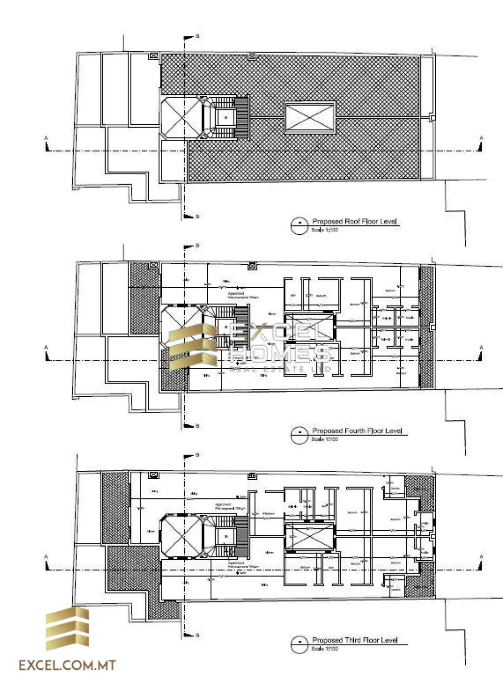 3 bedroom Penthouse in St Julians, Malta – 7149