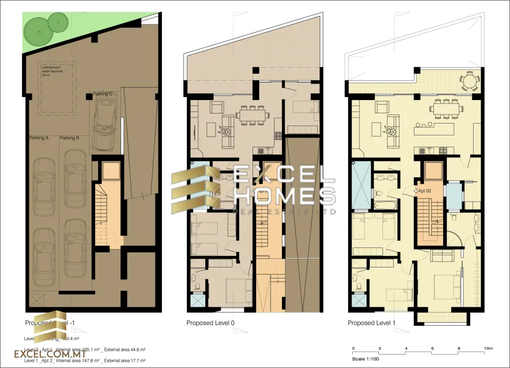 3 bedroom Apartment in Mellieha, Malta – 8028