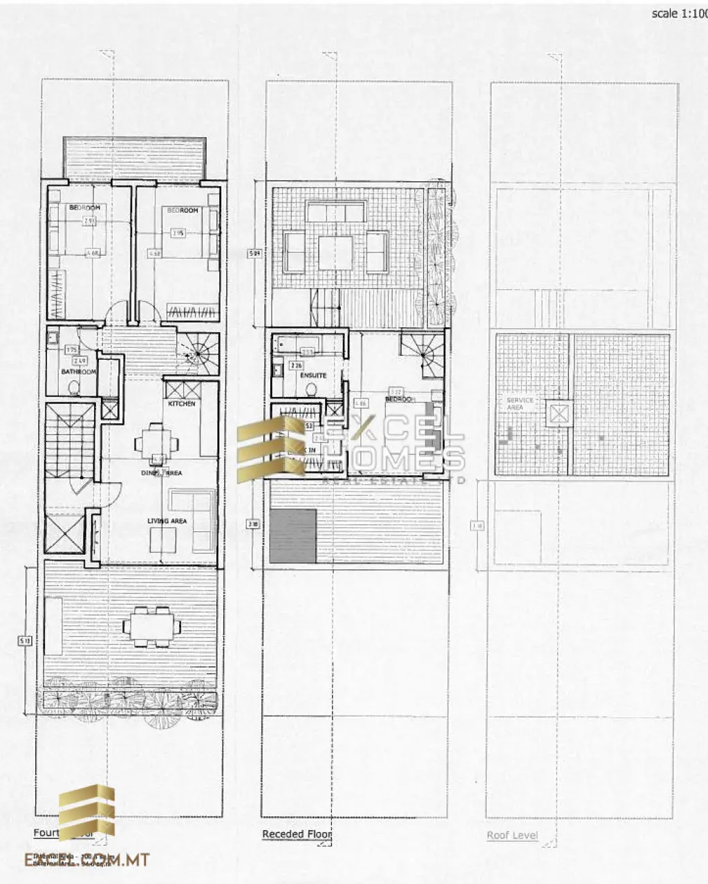 3 bedroom Penthouse in Ta  L-Ibrag, Malta – 9132