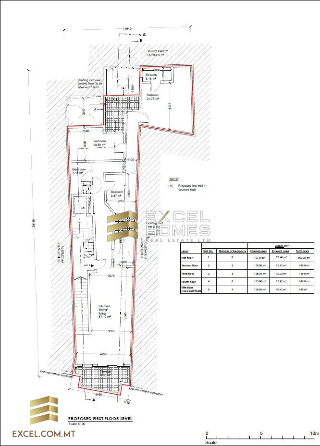 3 bedroom Apartment in Pieta, Malta – 17467