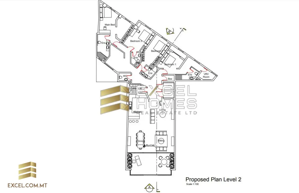 4 bedroom Apartment in St Julians, Malta – 17609