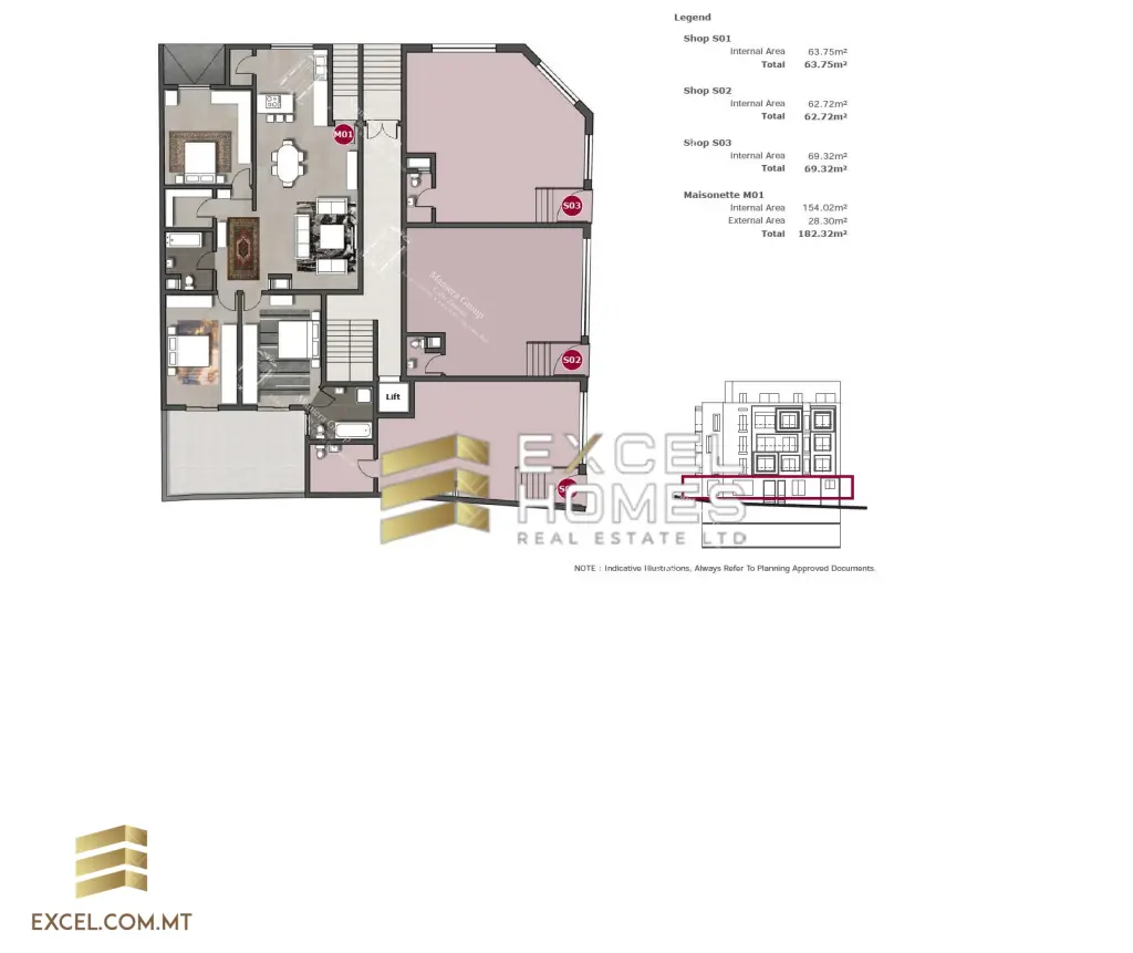 1 bedroom Commercial in Qormi, Malta – 18235