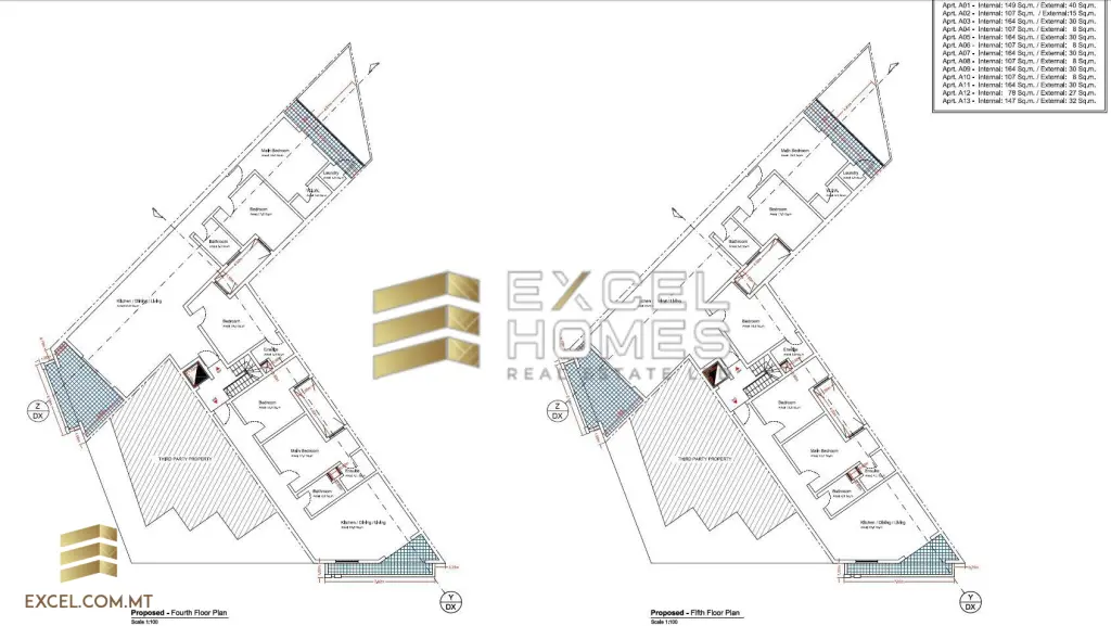 1 bedroom Penthouse in Gzira, Malta – 18291