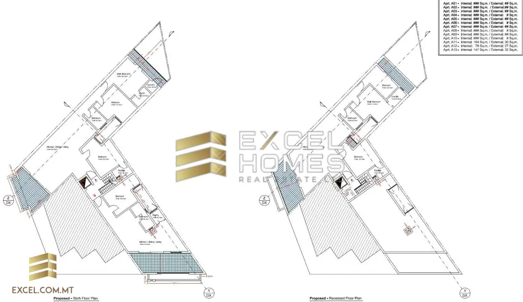 1 bedroom Penthouse in Gzira, Malta – 18291