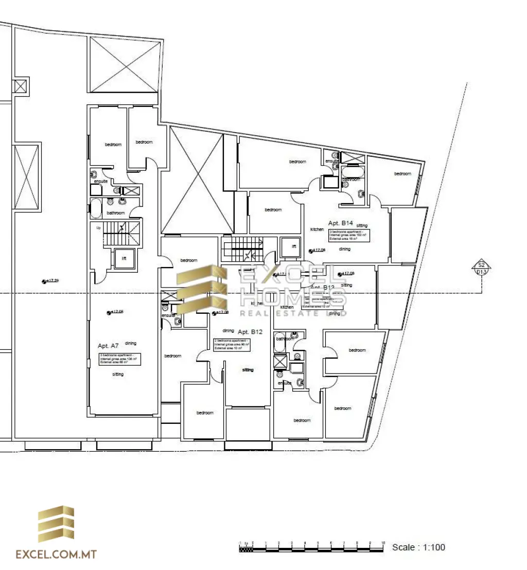 3 bedroom Apartment in St Julians, Malta – 19322