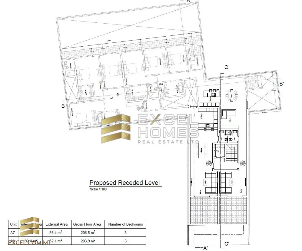 3 bedroom Apartment in Zebbug, Malta – 19345