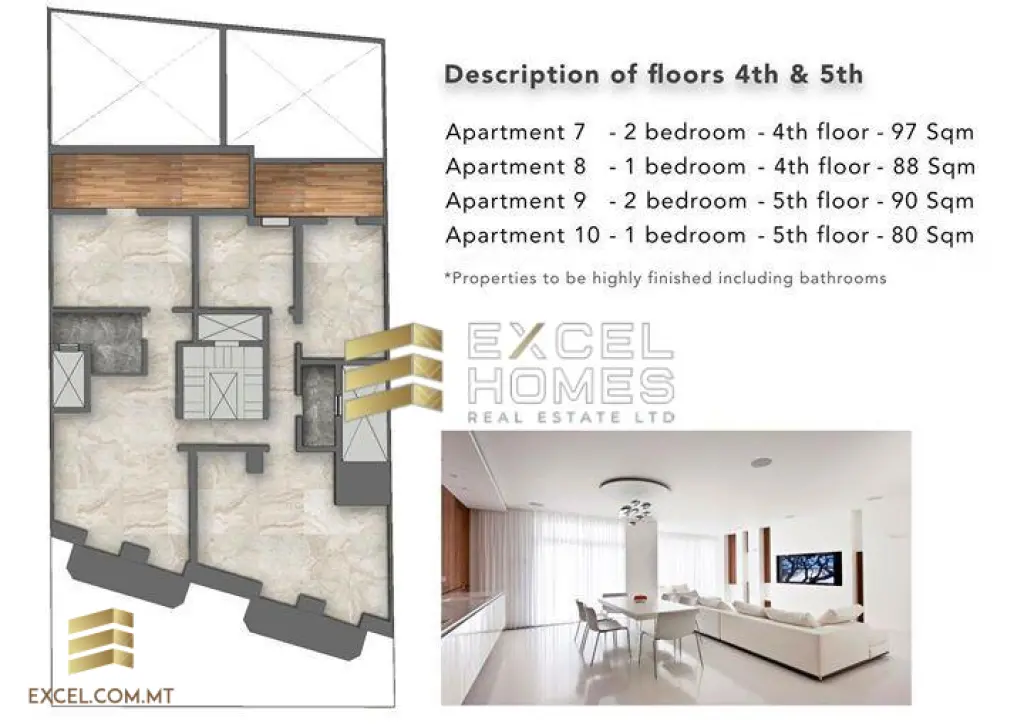 1 bedroom Apartment in St Pauls Bay, Malta – 20084