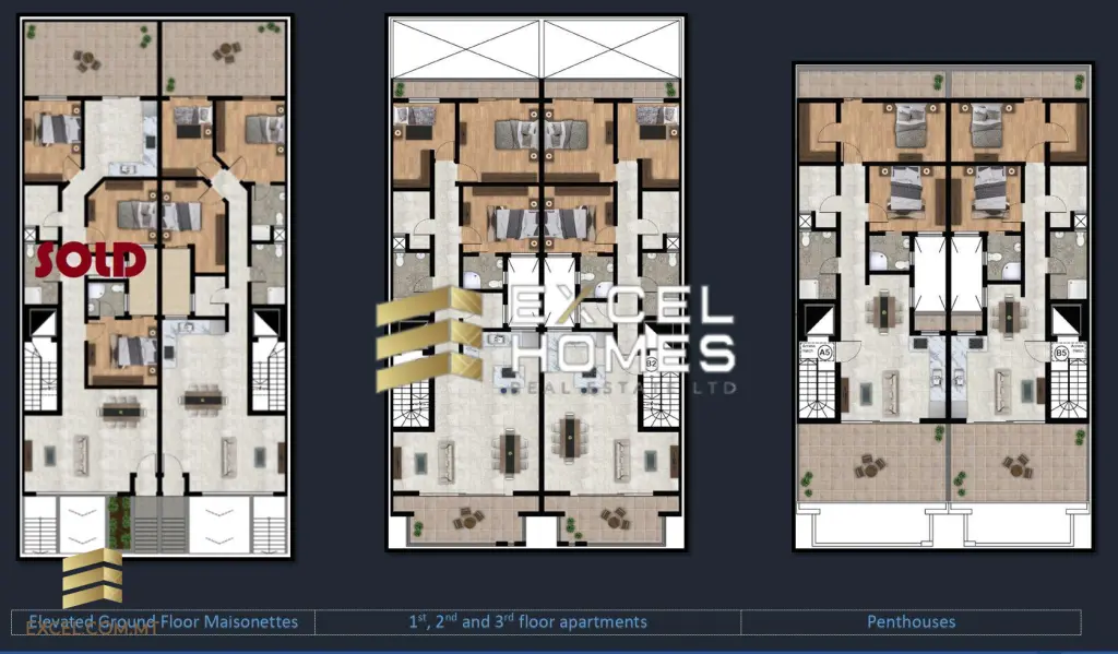 2 bedroom Penthouse in Swieqi, Malta – 20166