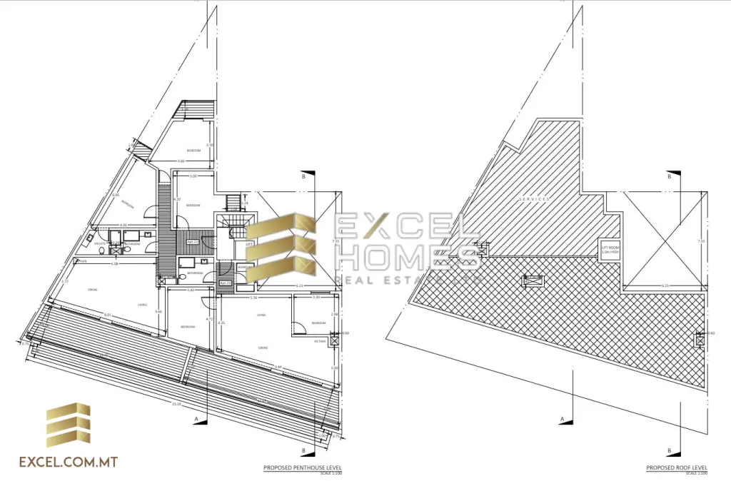 3 bedroom Penthouse in St Pauls Bay, Malta – 20439