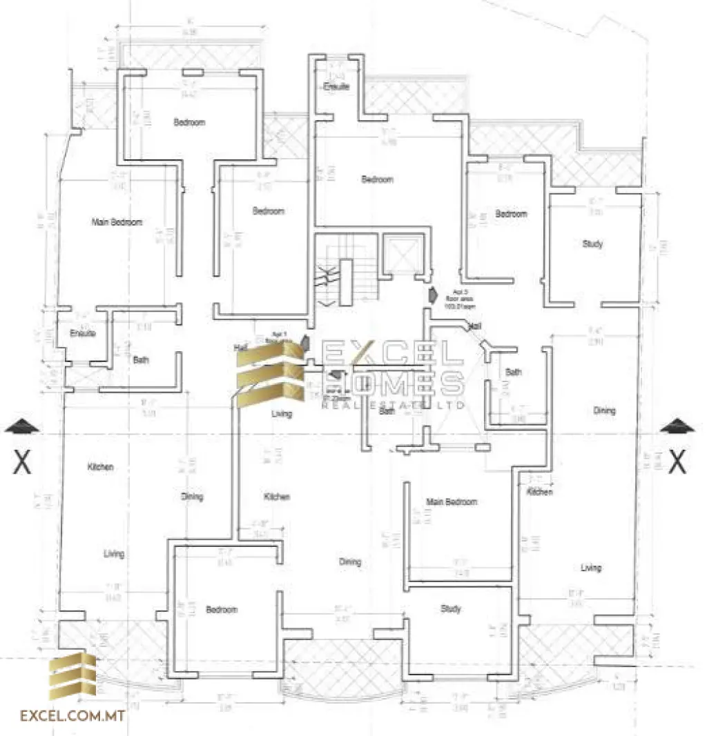 3 bedroom Apartment in Luqa, Malta – 20619