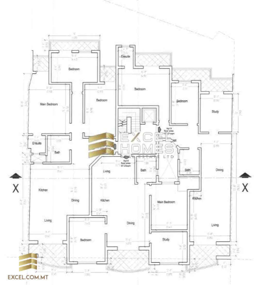 3 bedroom Apartment in Luqa, Malta – 20619