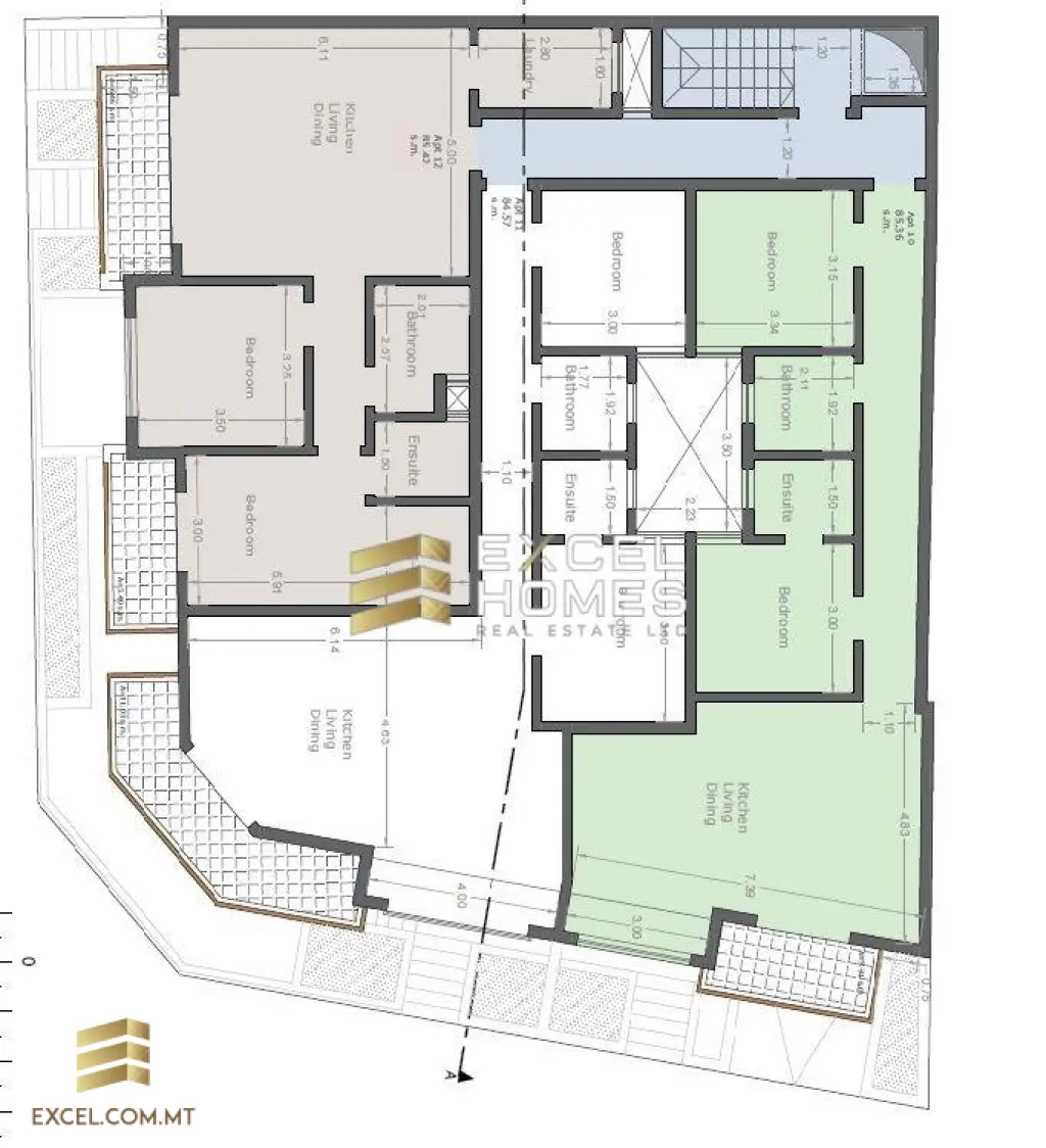 2 bedroom Apartment in Zabbar, Malta – 21695