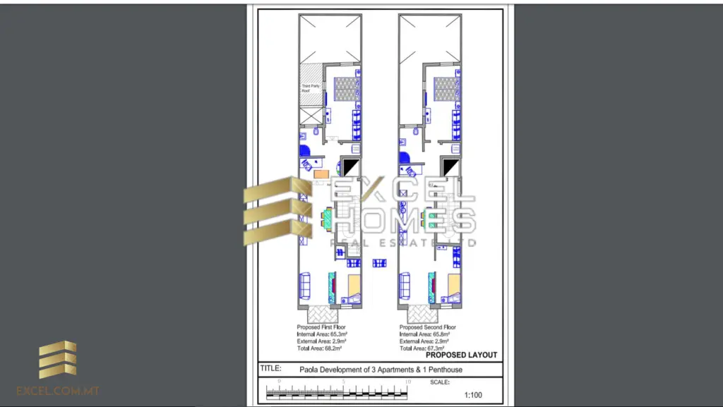 1 bedroom Maisonette in Paola, Malta – 21938