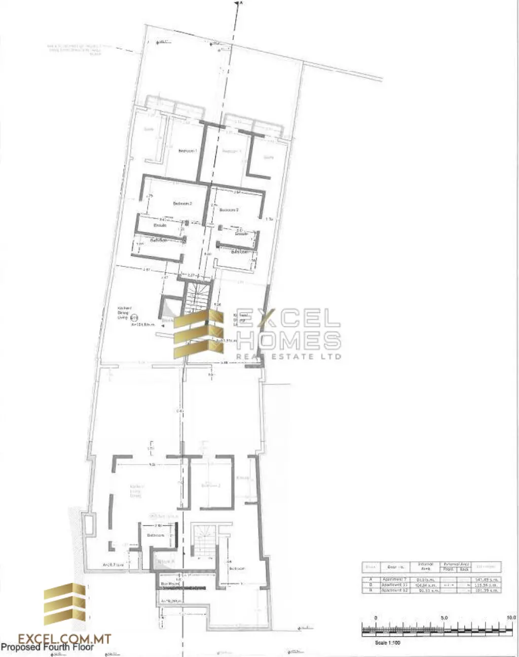 1 bedroom Apartment in Msida, Malta – 22121