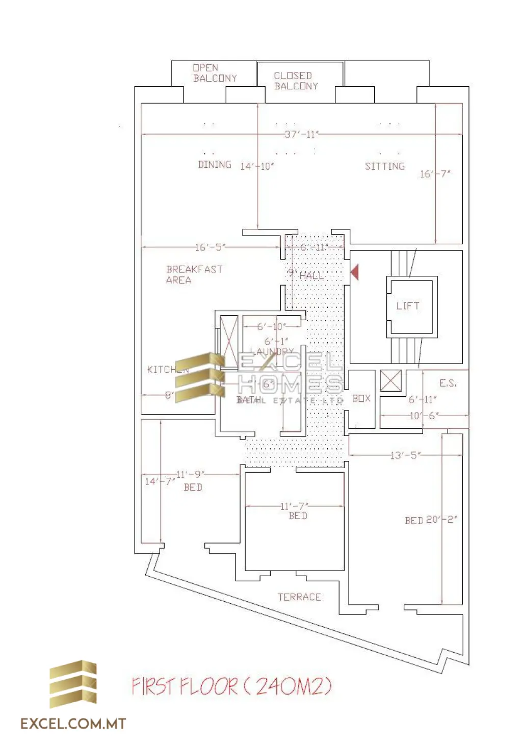 3 bedroom Apartment in Sliema, Malta – 22367