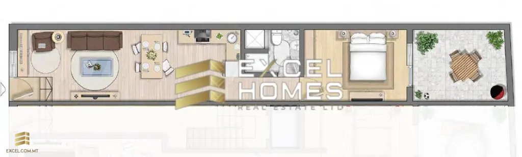 1 bedroom Maisonette in Tarxien, Malta – 22433