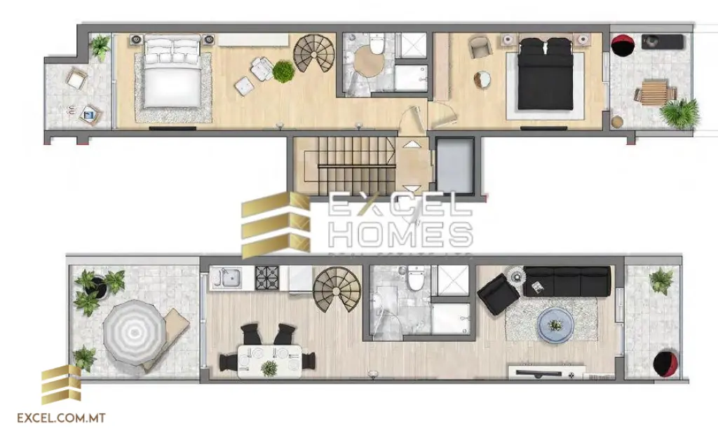 2 bedroom Penthouse in Tarxien, Malta – 22437