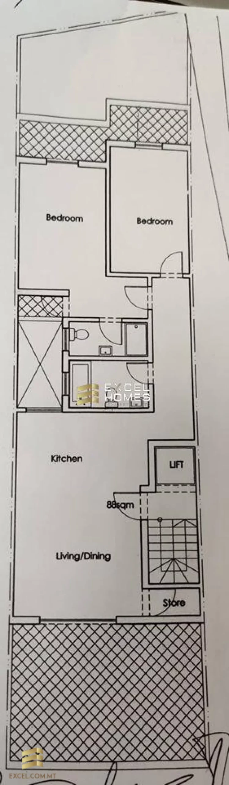 2 bedroom Penthouse in Attard, Malta – 22456