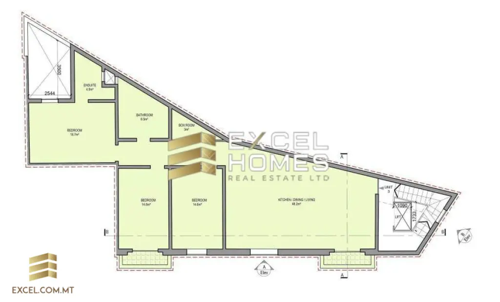 3 bedroom Apartment in Zejtun, Malta – 22601