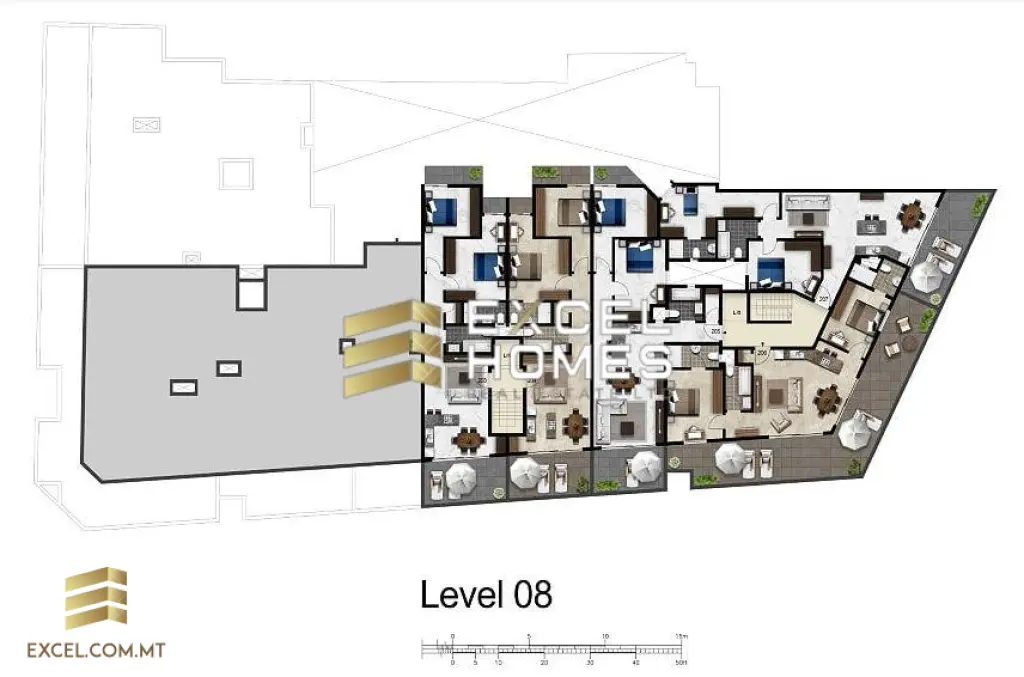 2 bedroom Penthouse in Bugibba, Malta – 22729