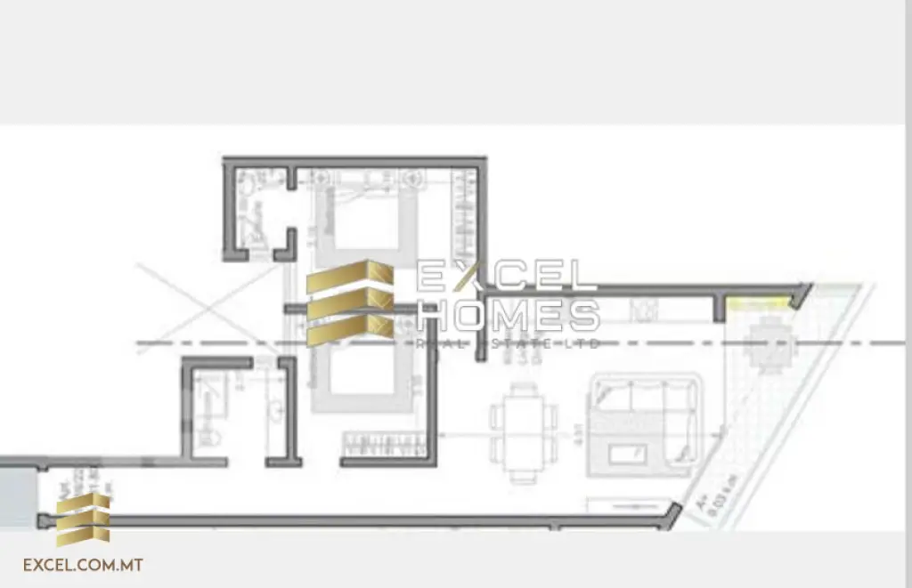 2 bedroom Apartment in Zejtun, Malta – 24685