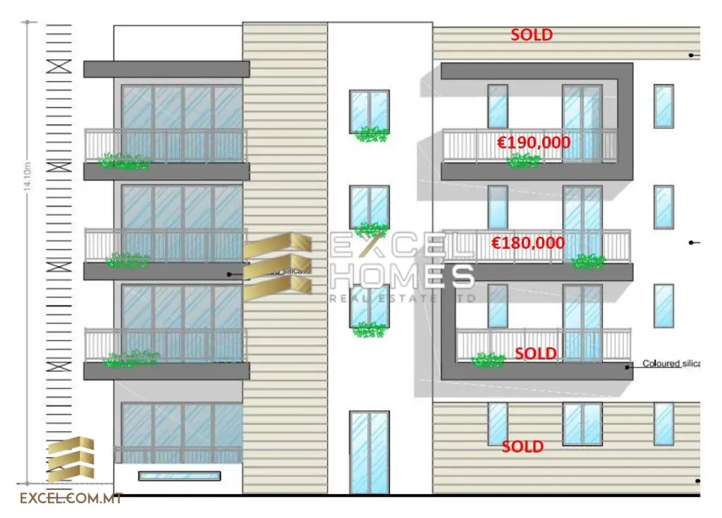 2 bedroom Apartment in Xghajra, Malta – 25438
