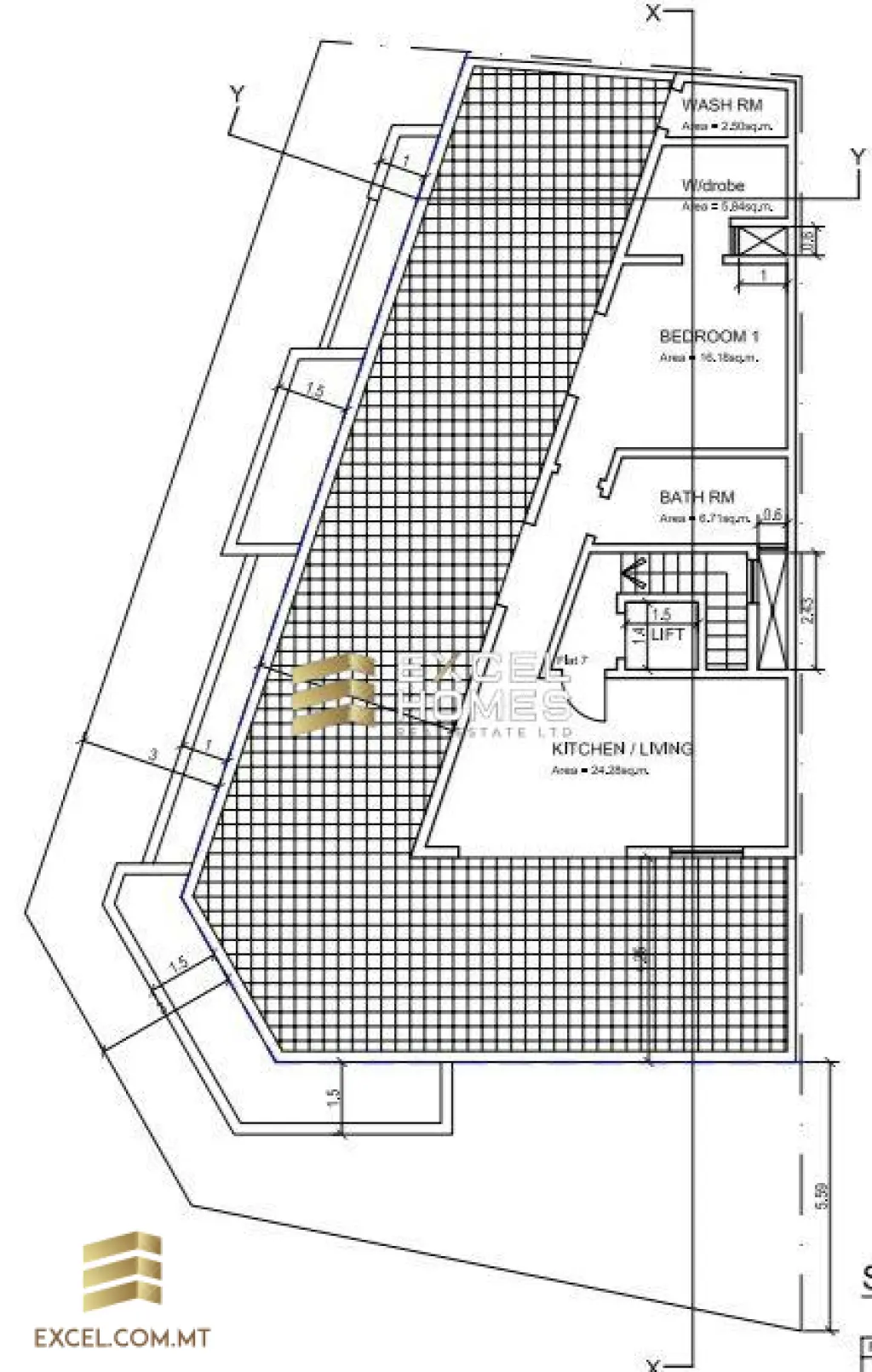 1 bedroom Penthouse in Mosta, Malta – 26232