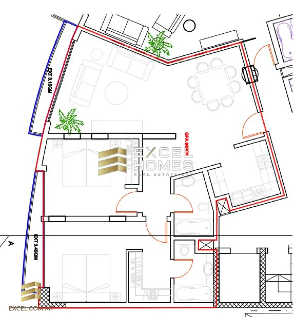 2 bedroom Apartment in St Julians, Malta – 26659