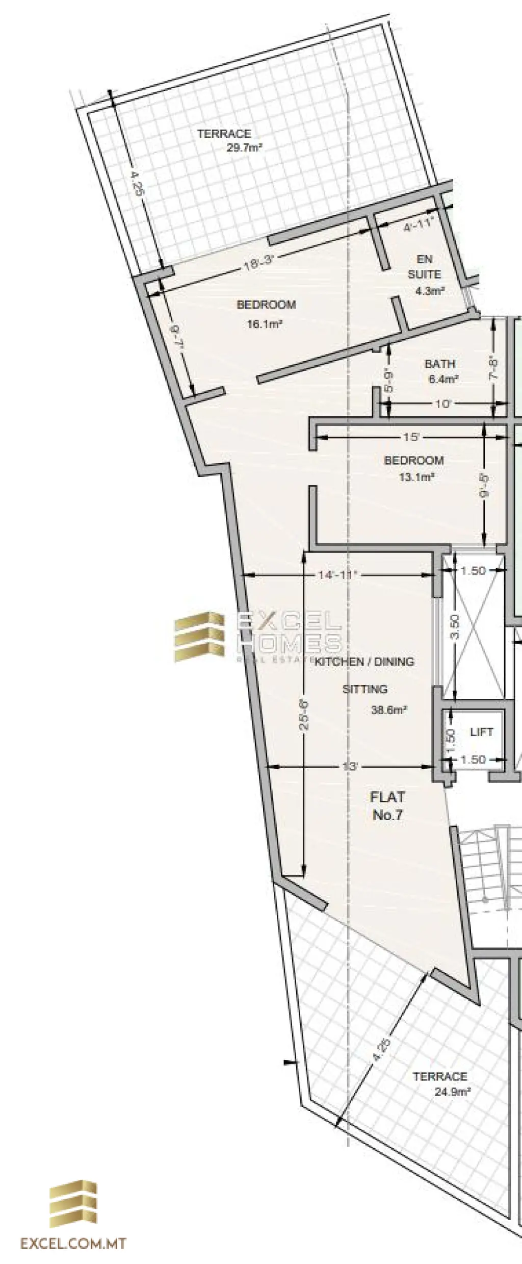 2 bedroom Penthouse in Nadur, Malta – 26674