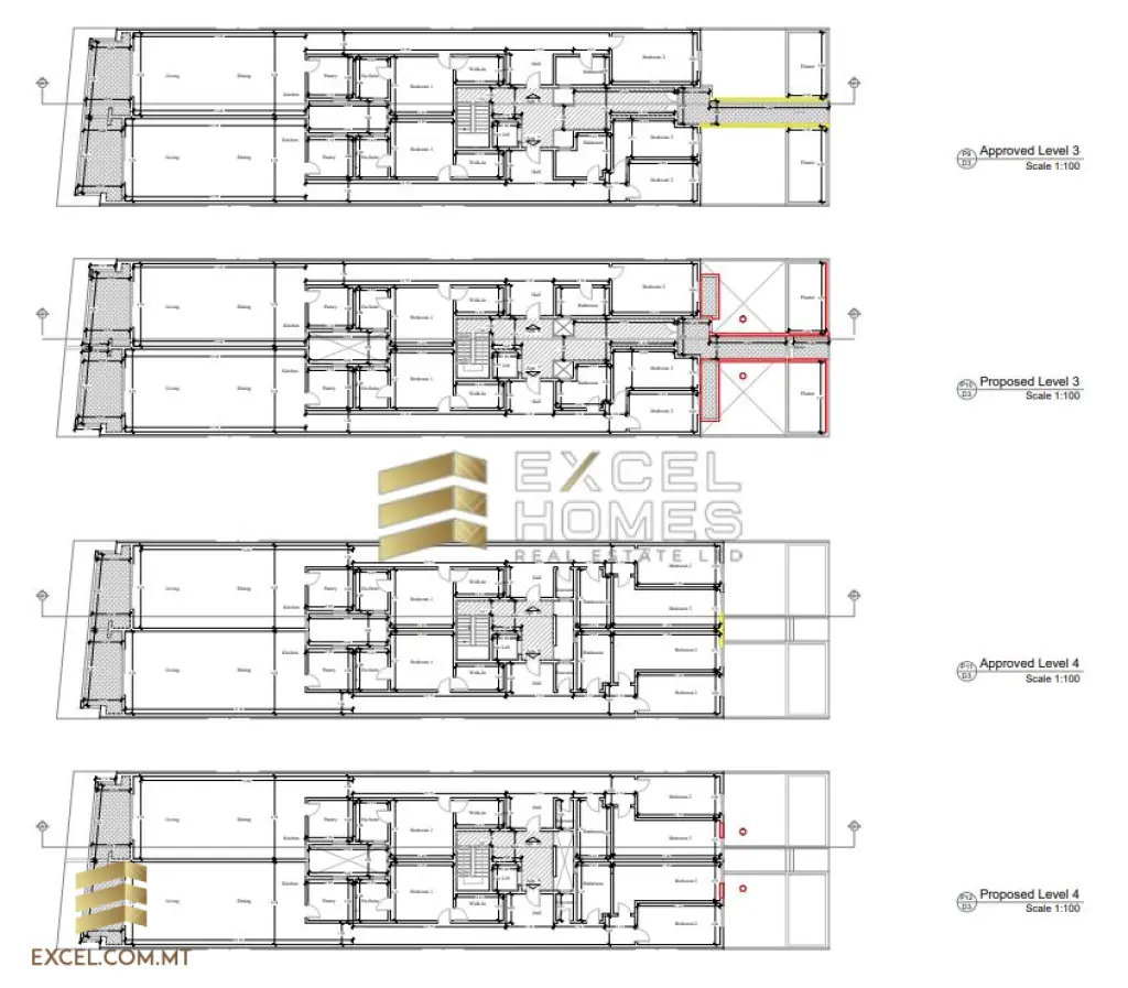3 bedroom Apartment in Mellieha, Malta – 26915