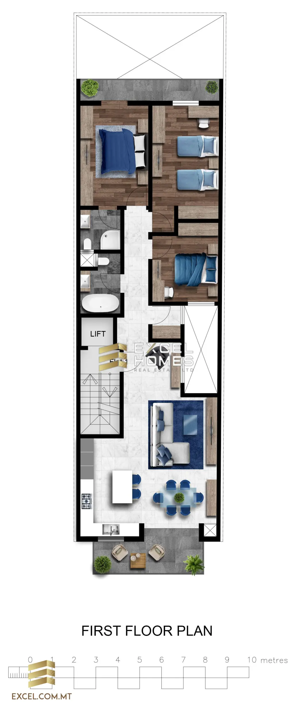 3 bedroom Apartment in Swieqi, Malta – 27406