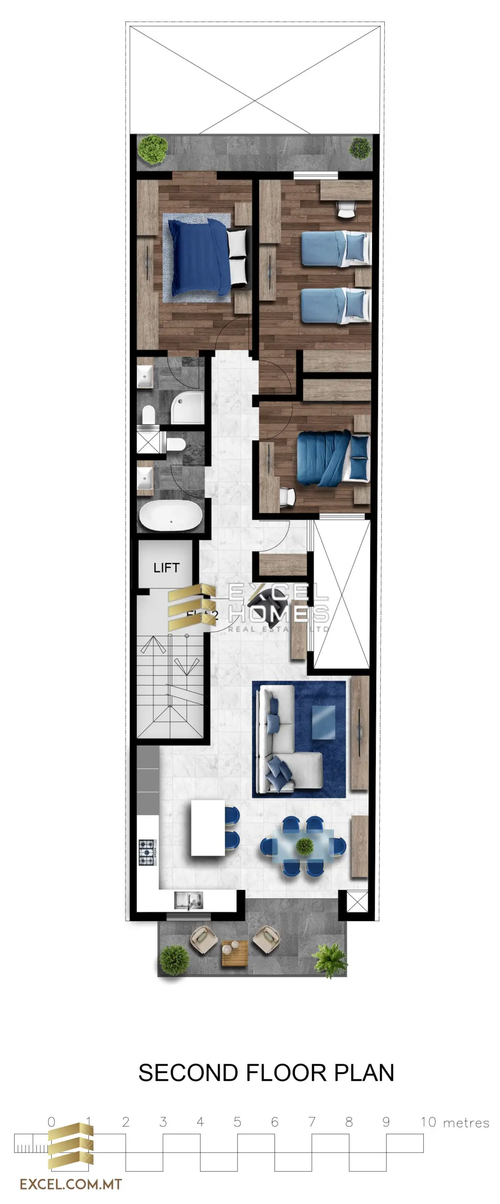 3 bedroom Apartment in Swieqi, Malta – 27406