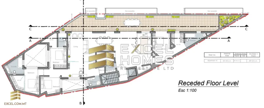 3 bedroom Penthouse in Qrendi, Malta – 27564