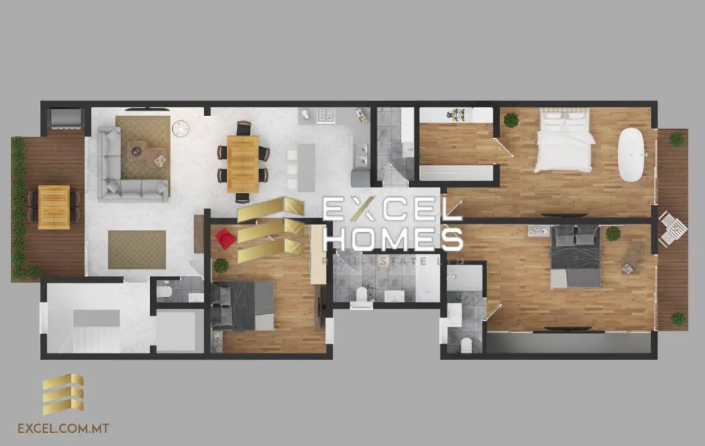 3 bedroom Apartment in Mosta, Malta – 28633