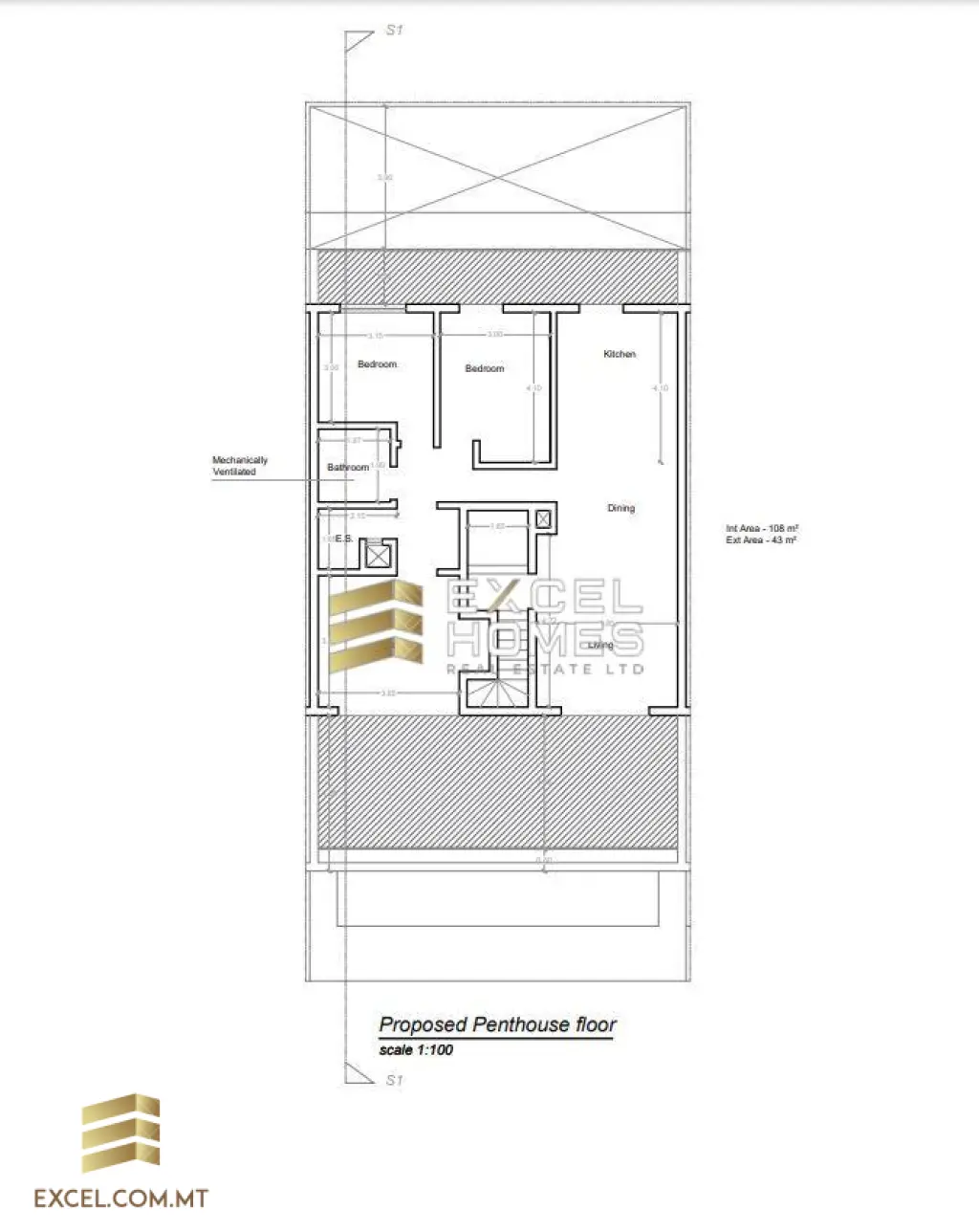 3 bedroom Penthouse in Rabat (Malta), Malta – 28870