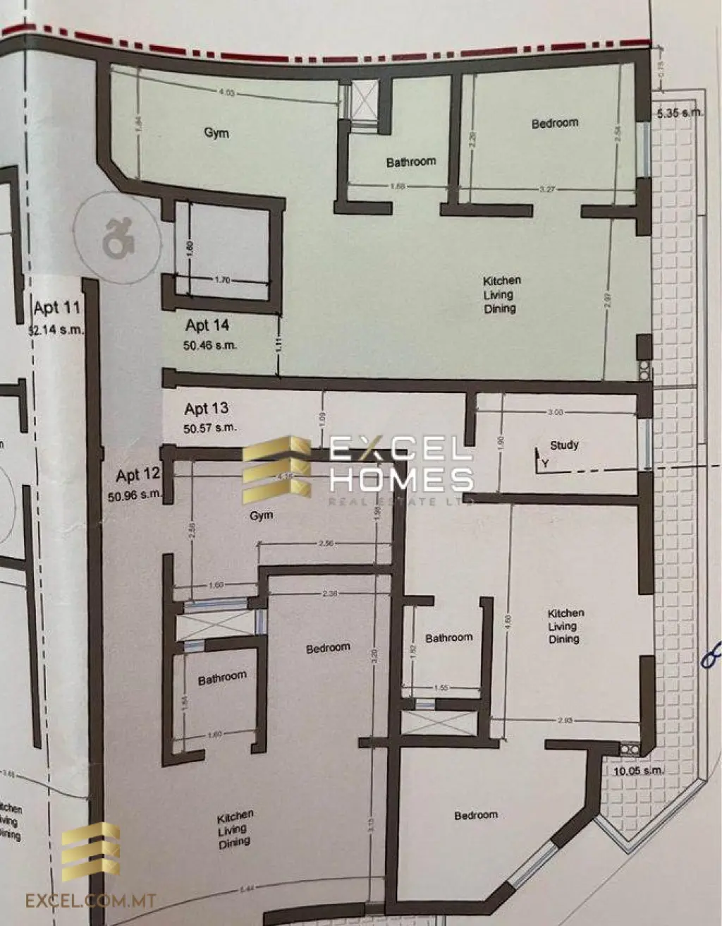 1 bedroom Apartment in Msida, Malta – 28939