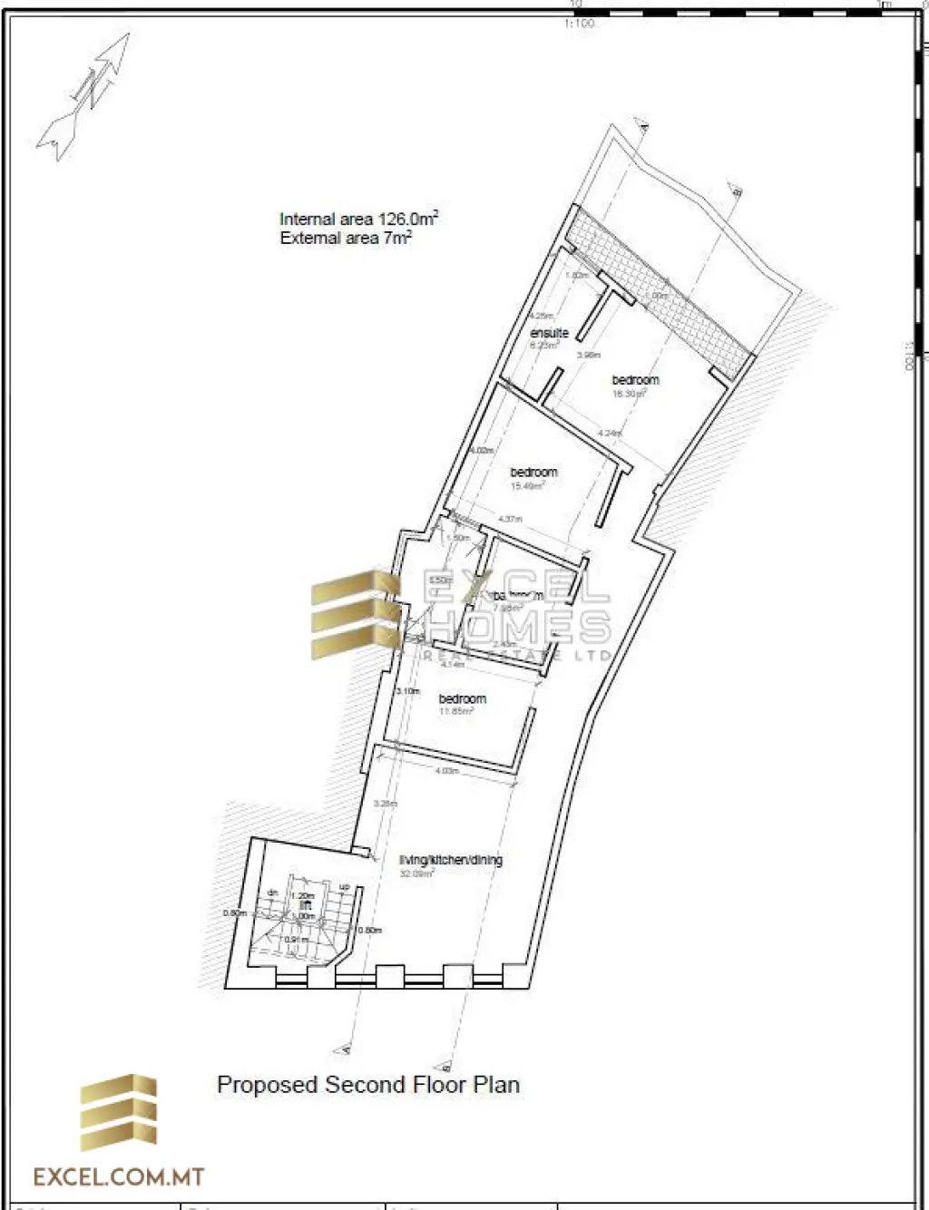 3 bedroom Apartment in Fontana, Malta – 29403