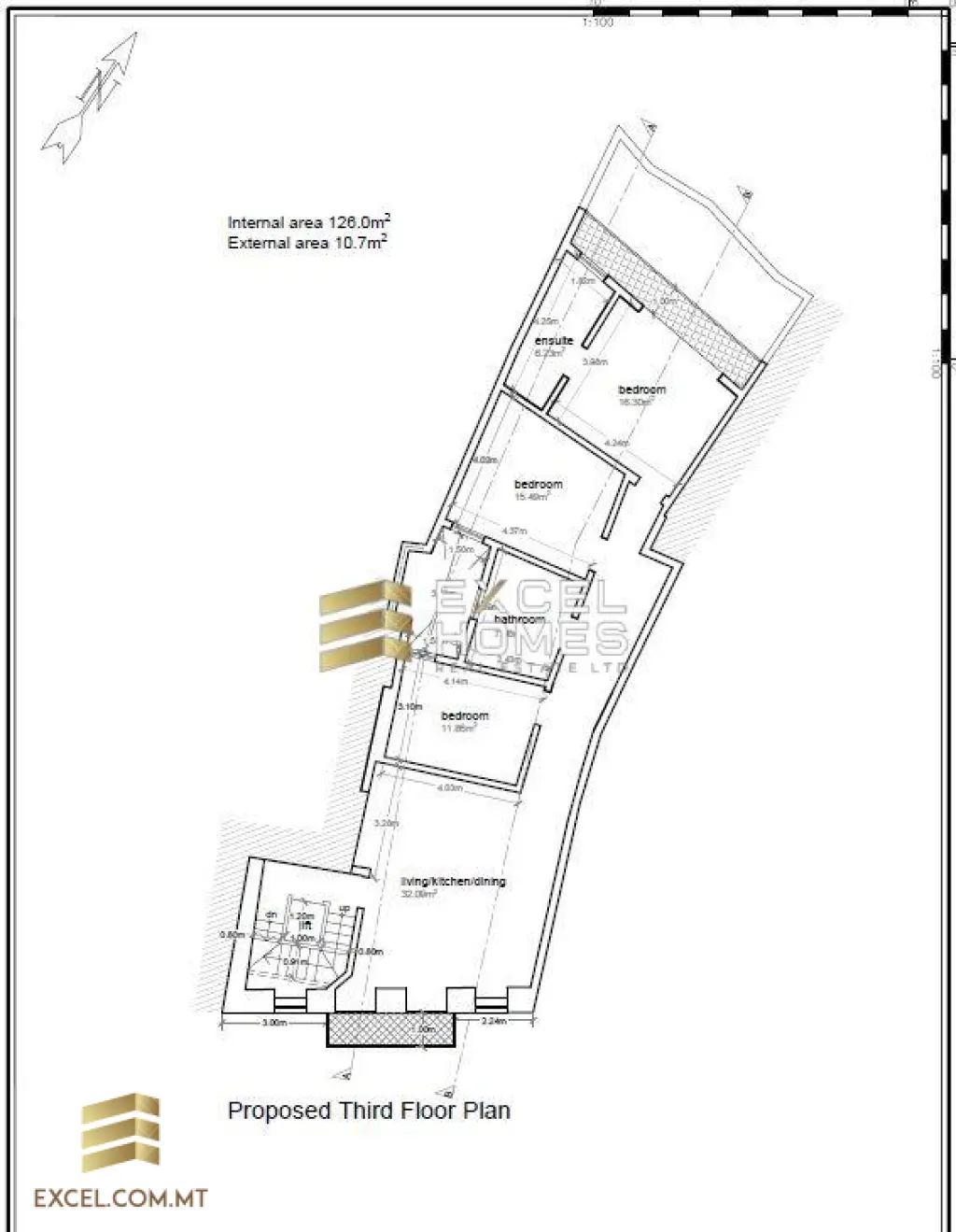 3 bedroom Apartment in Fontana, Malta – 29403