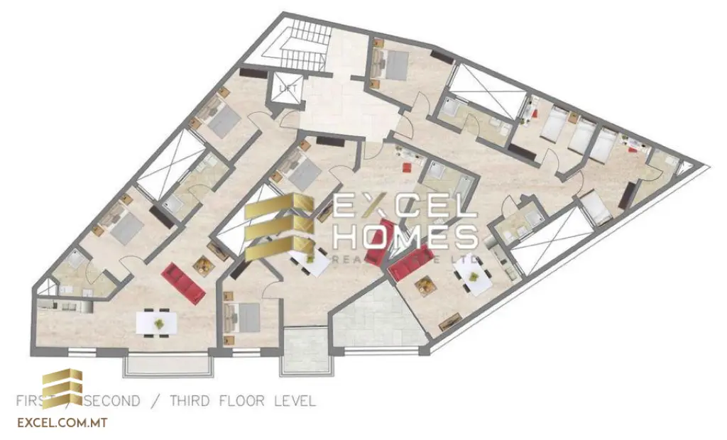 2 bedroom Penthouse in Xewkija, Malta – 29421