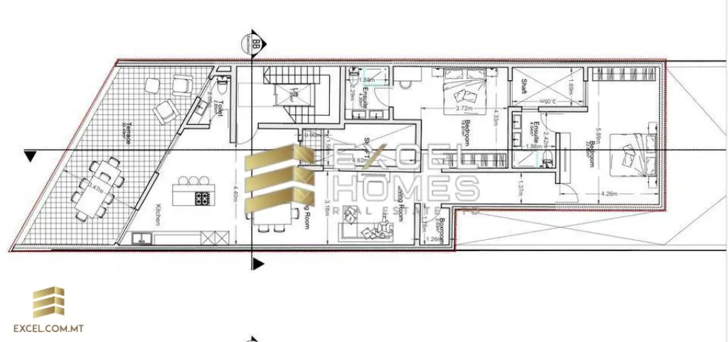 2 bedroom Penthouse in Fgura, Malta – 29683