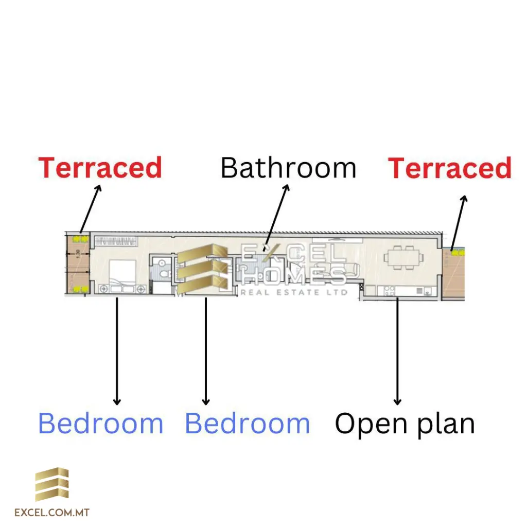 2 bedroom Apartment in St Pauls Bay, Malta – 29860