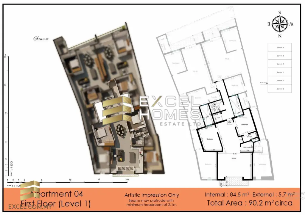 Apartment in Sannat, Malta – 56329