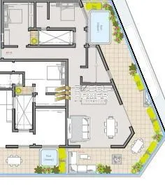 2 bedroom Penthouse in Mqabba, Malta – 59914