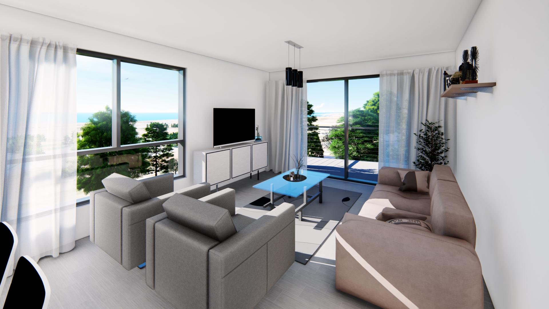 3 bedroom Apartments in Paphos, Cyprus – 18587-ARD00001670